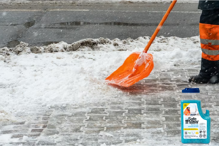 best ice melt for concrete home depot
