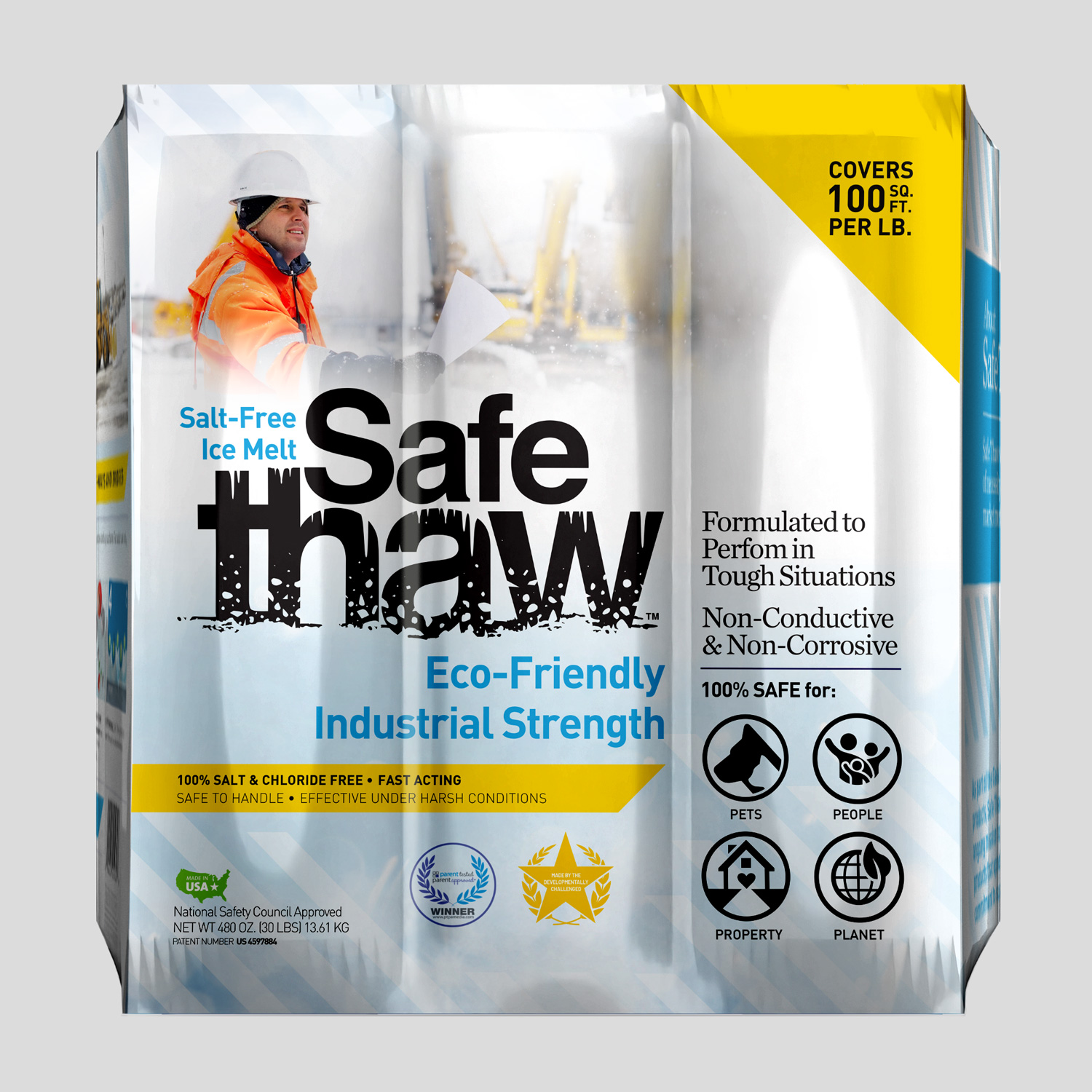 Safe Thaw - Ice Melt Safe For Concrete