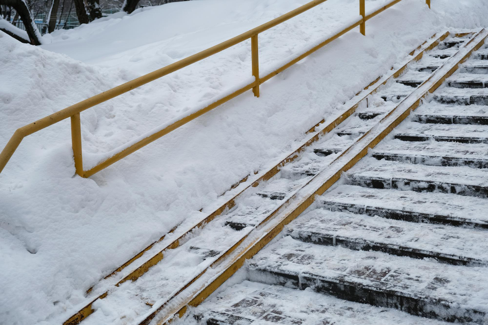 Clean Granite Steps