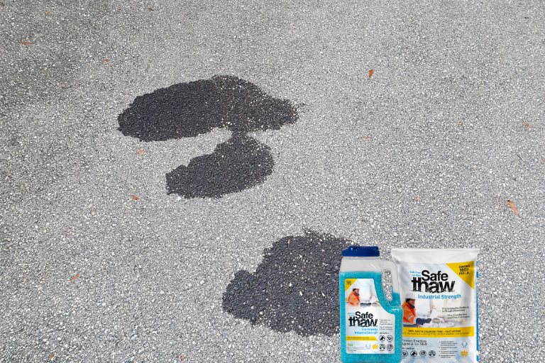 Oil Stains On Concrete