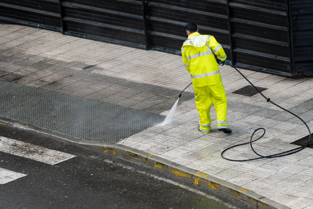 Removed Oil Stains From Concrete