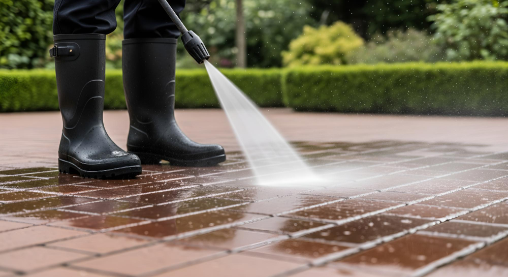 Removing Oil From Concrete Surfaces