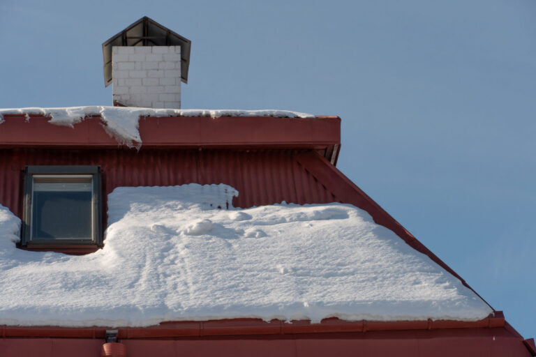 Removing Snow From Roof