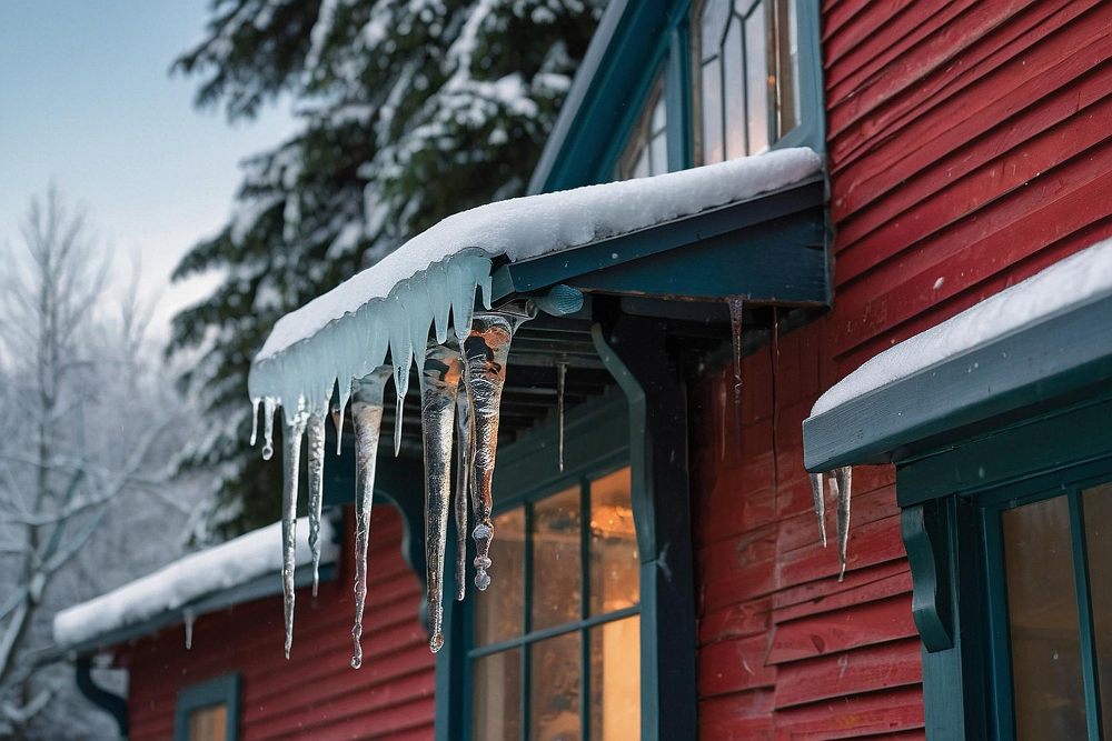 Roof Snow Melting System