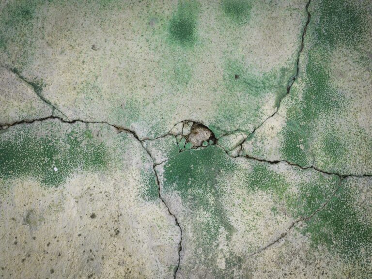 Resurfacing damaged concrete with overlay compound after freeze-thaw scaling