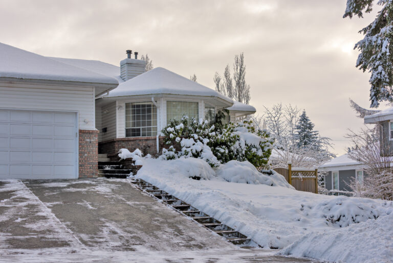 Safe Paw and Safe Thaw used safely on well-sealed concrete in winter.